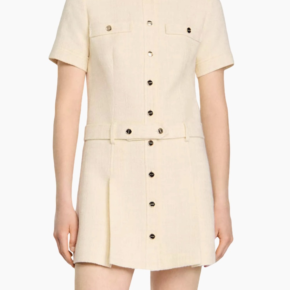 Sandro tweed dress
